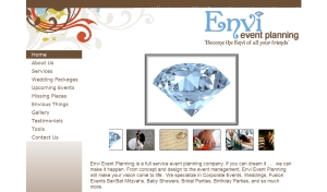 Envi Event Planning Website Designer in Suwanee, Duluth, Gwinnett