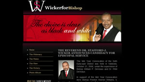 Wicker for Bishop Website development