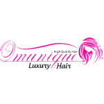 Luxury human hair extensions logo