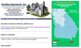 Real estate Appraisals website designer