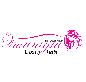 Luxury human hair extensions logo