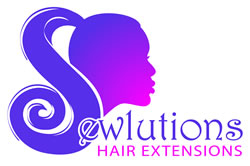 Sew-in Hair Extensions Logo design
