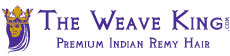 One of our early logo designs for The Weave King - Indian Remy Hair Extensions (2009)