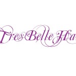 Logo for Tres Belle Hair Company - see their hair extensions brand Tazari which has a matching logo