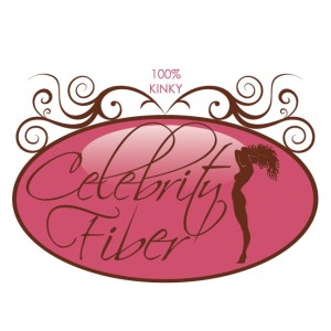 Celebrity Fiber had 3 hair extensions textures each with a slightly different logo design - Kinky