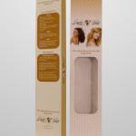 Box for Hair extentions with window